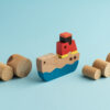 Umweltfreundliches Spielzeug Handelsschiff1