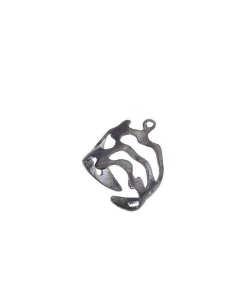 Trendiger Silber Ring mit Türkis-Stein